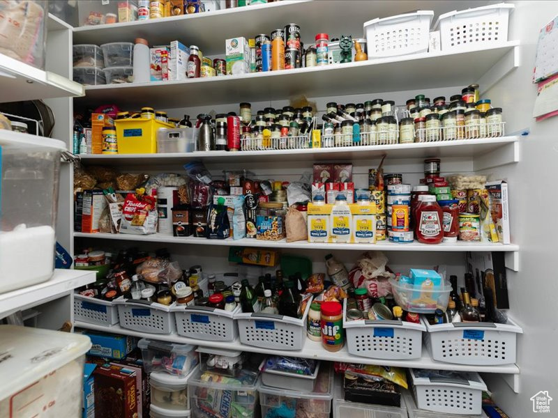 View of storage area