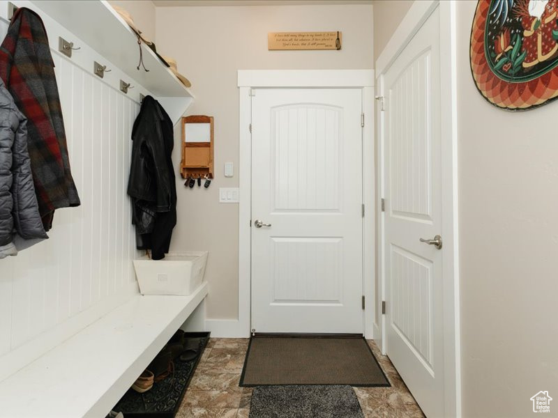 View of mudroom