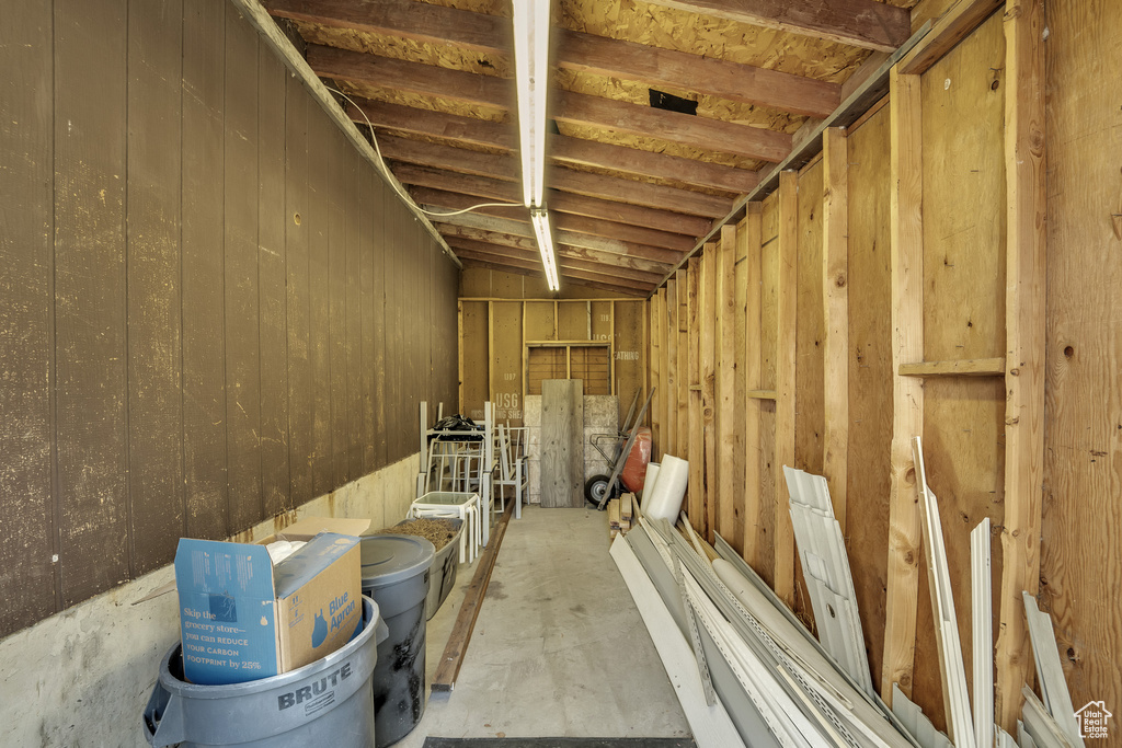 View of basement