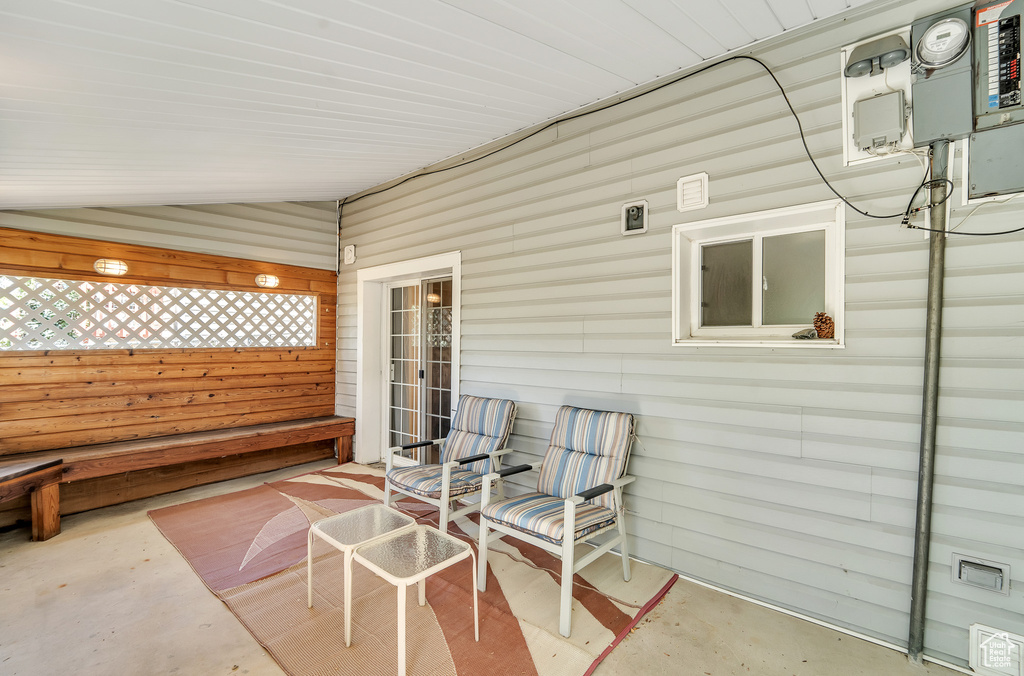 View of patio / terrace with fence