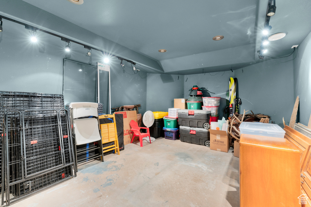 View of storage room