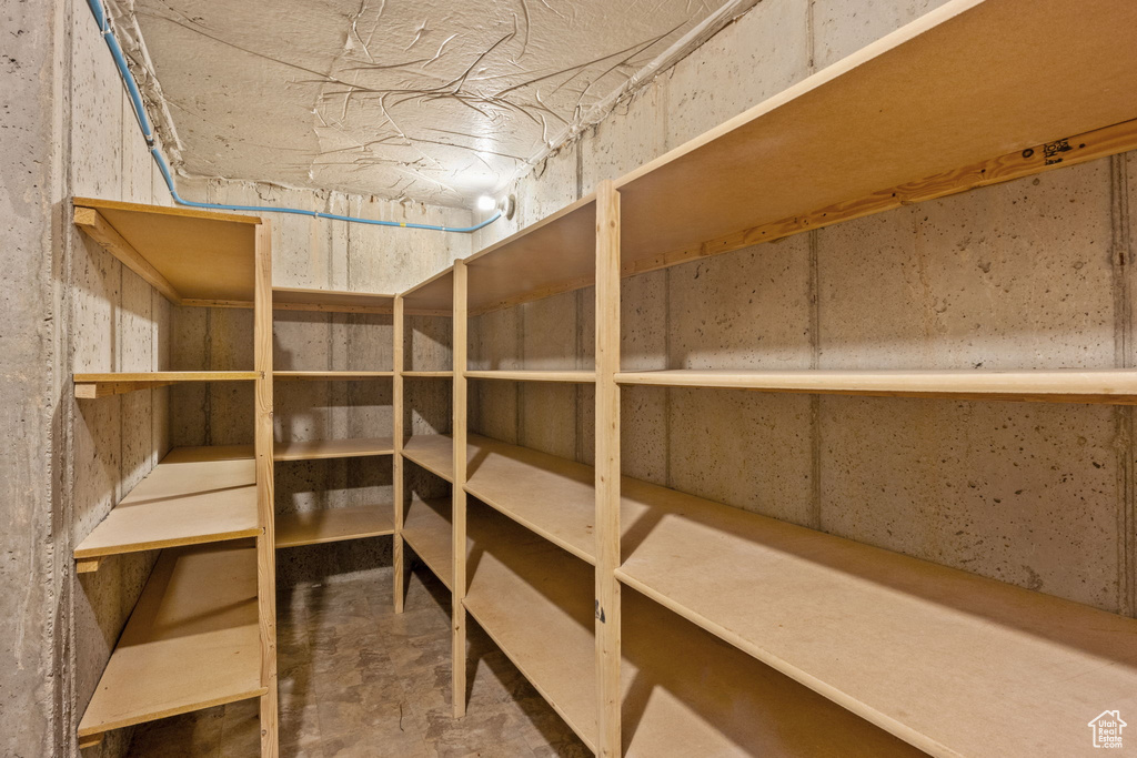 View of storage area