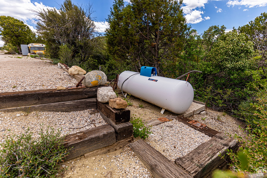 Exterior details featuring heating fuel