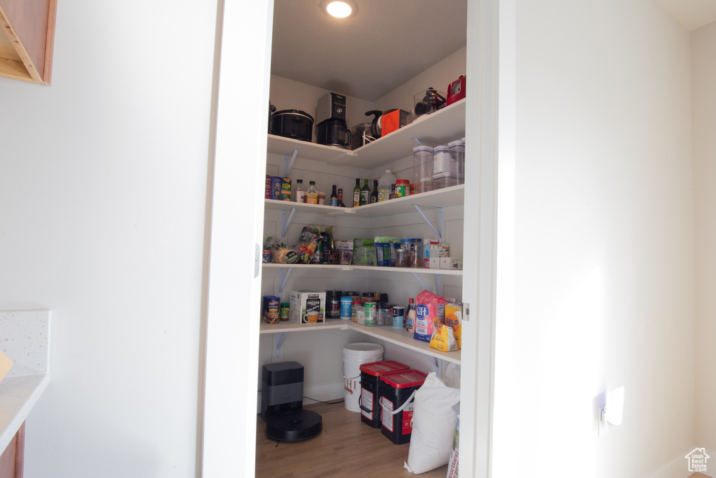 View of storage area