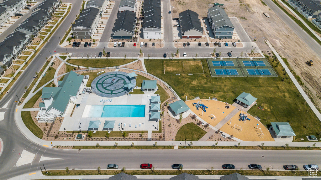 Drone / aerial view