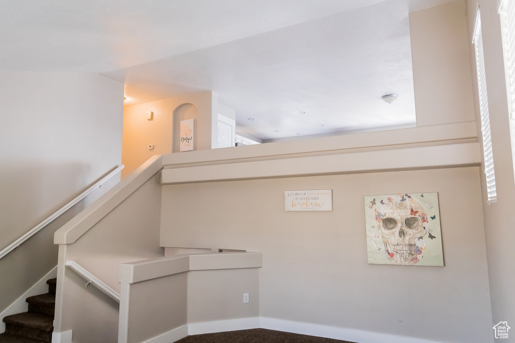 View of stairway