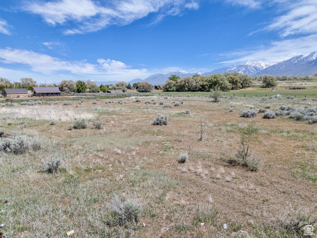 Property view of mountains featuring a rural view