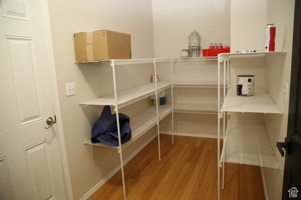 View of storage area