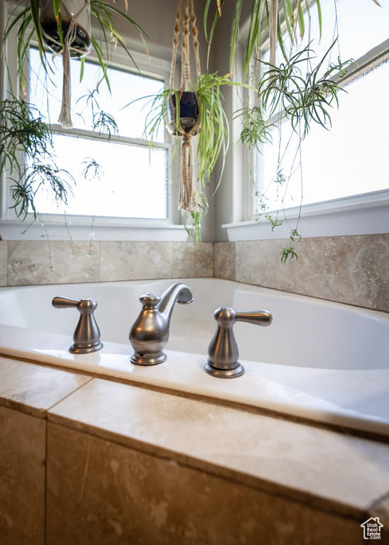 Details featuring a tub