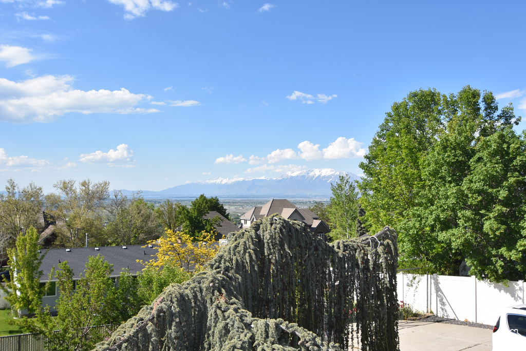 View of mountain backdrop