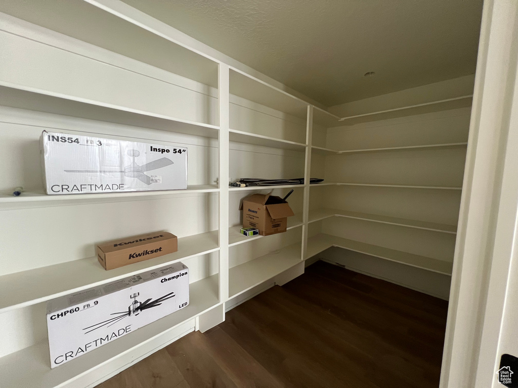 View of storage room