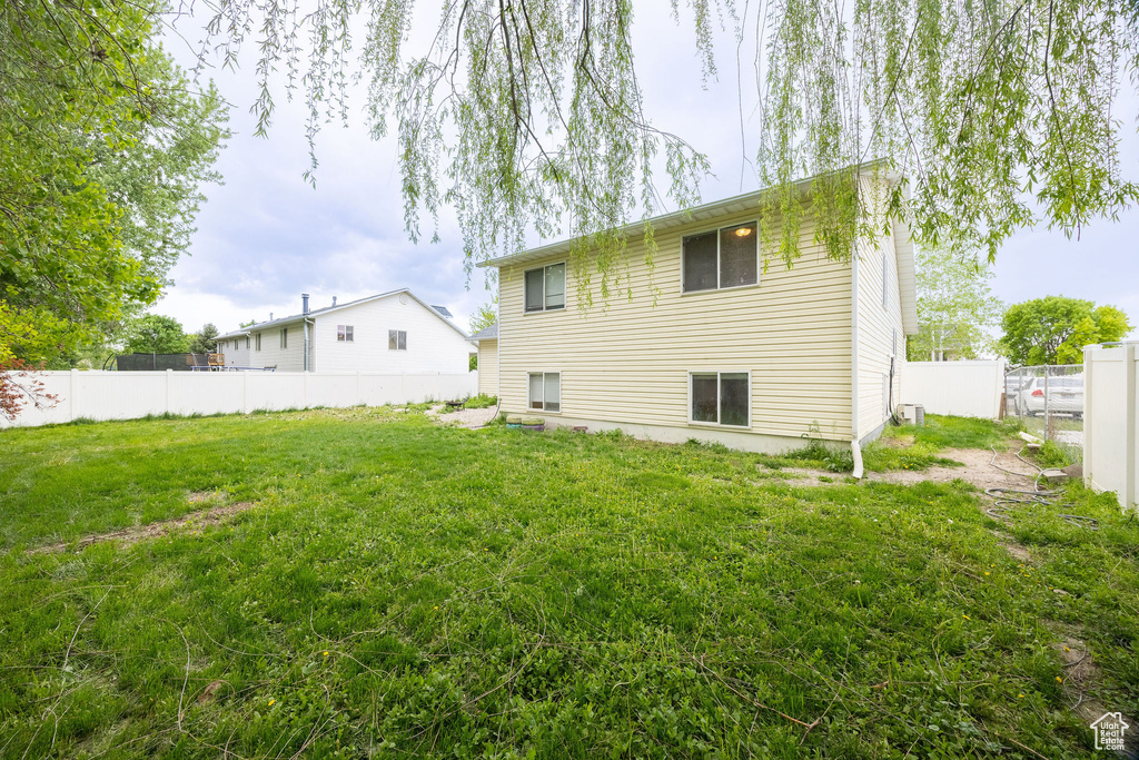 View of rear view of house