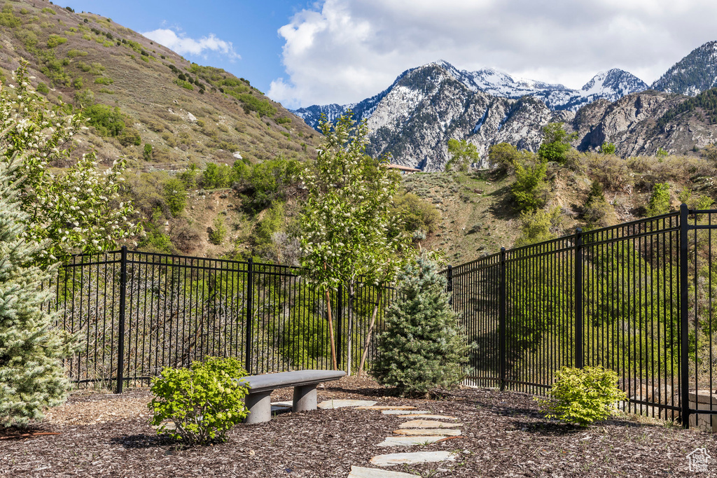 View of mountain feature