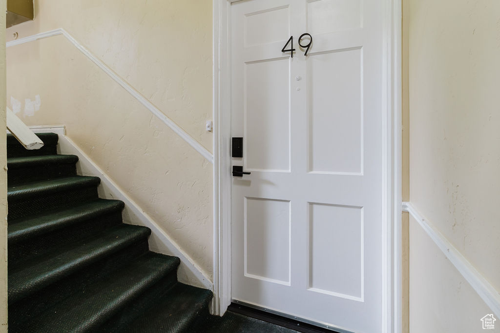 View of staircase