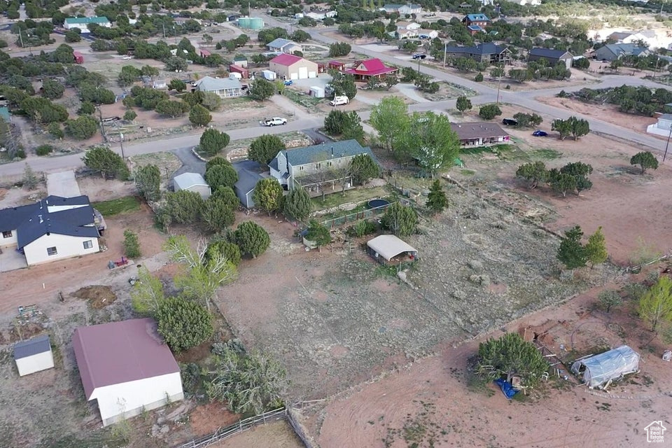 Drone / aerial view featuring a residential view