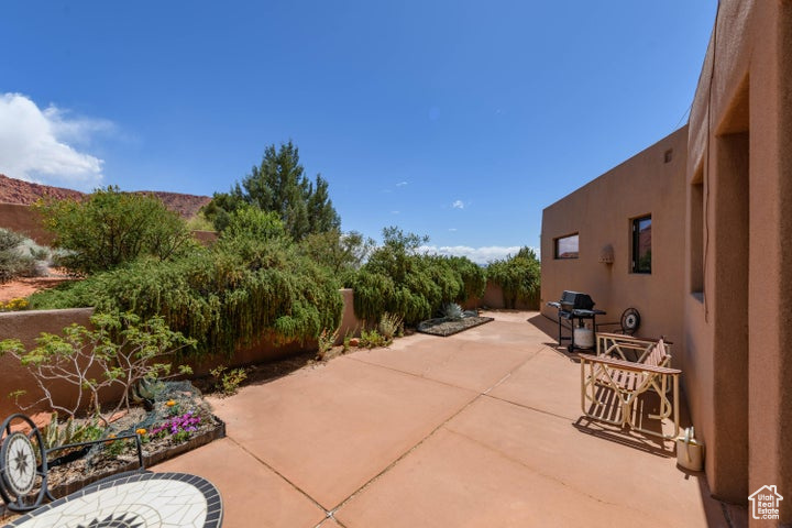 View of patio / terrace featuring grilling area