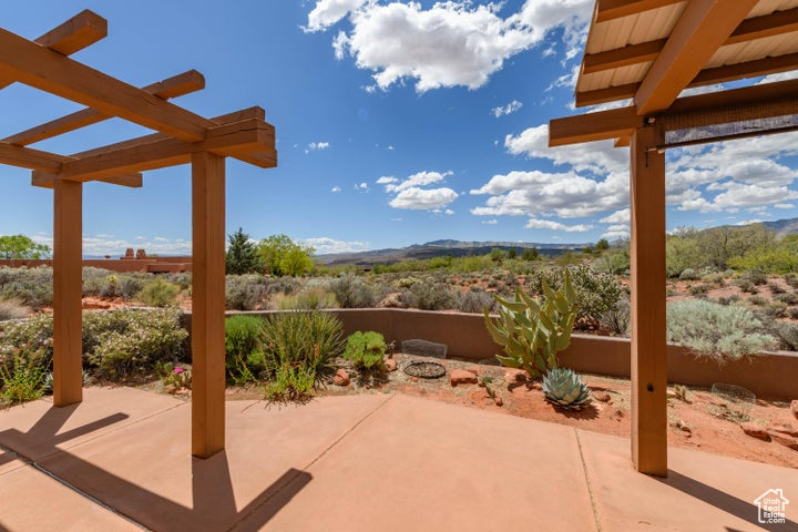 View of patio