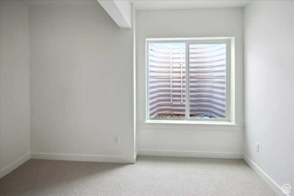 Empty room with carpet flooring, plenty of natural light, and baseboards