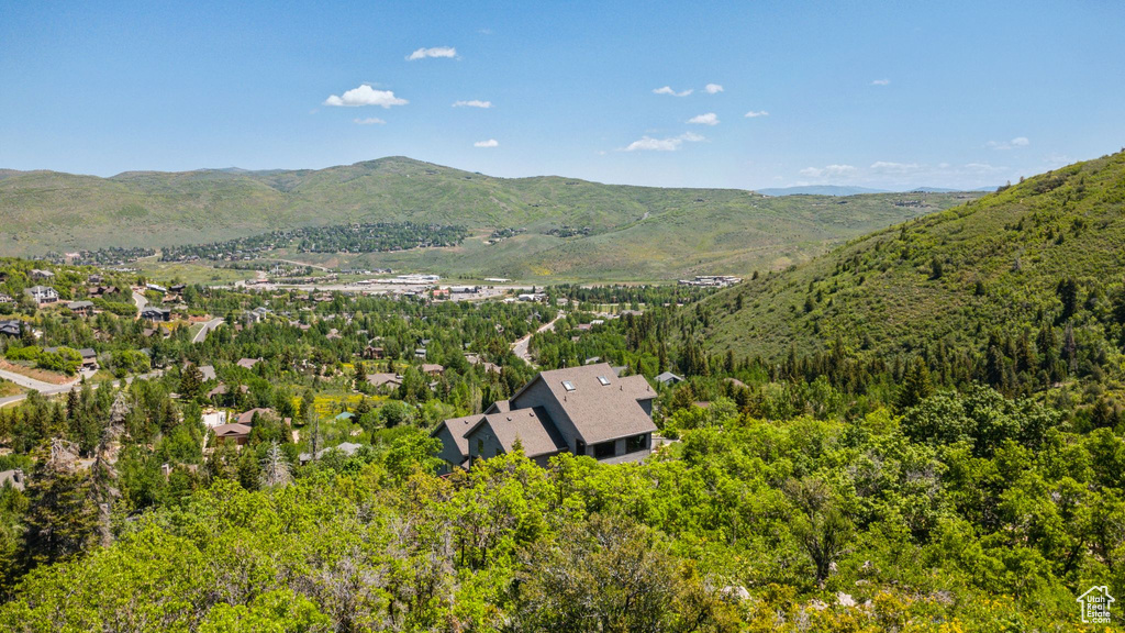 View of mountain backdrop