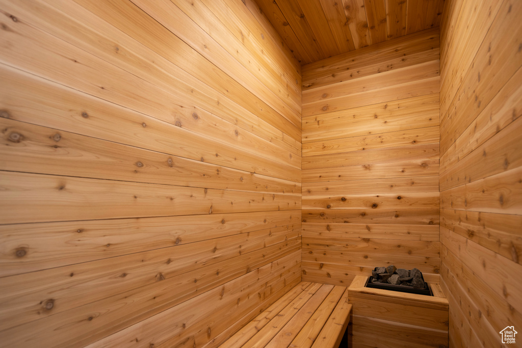 View of sauna