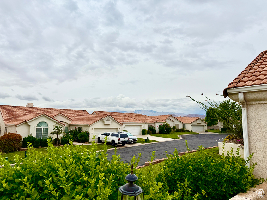 View of street with a residential view