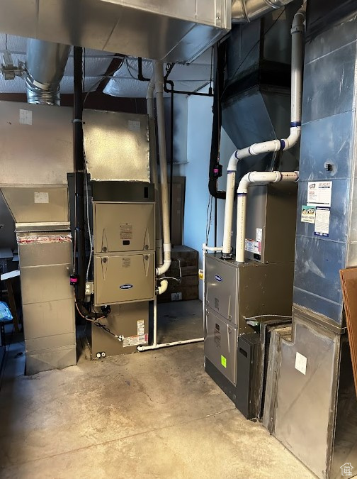 View of utility room
