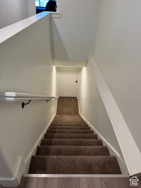 View of stairway