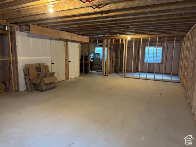 View of basement