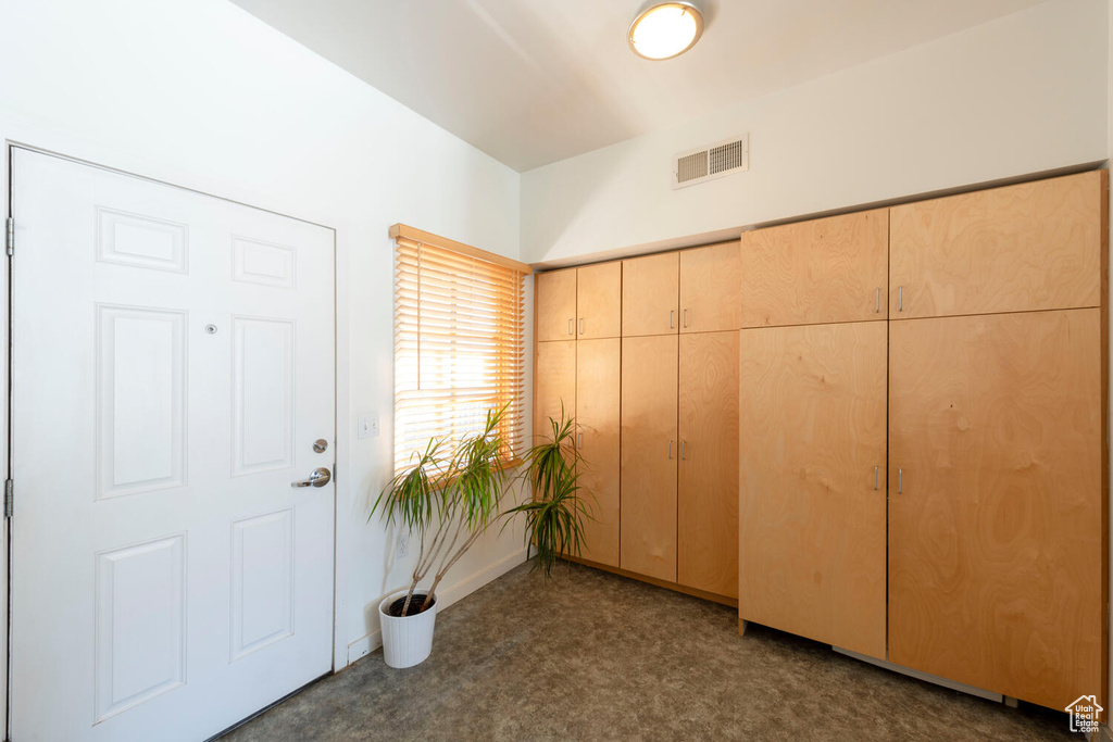 Entryway with visible vents
