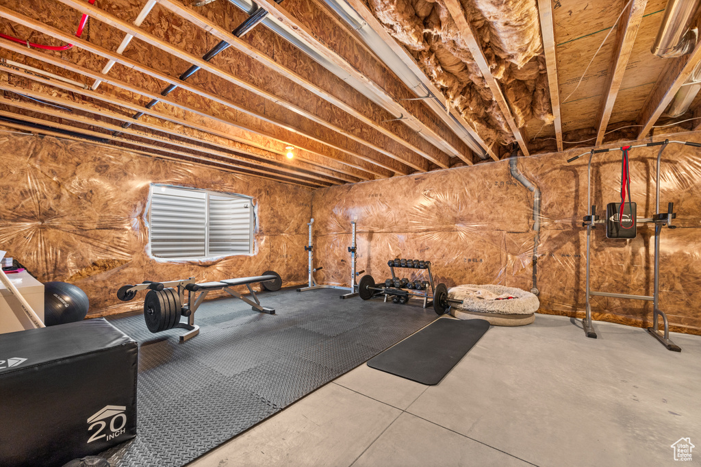 View of workout room