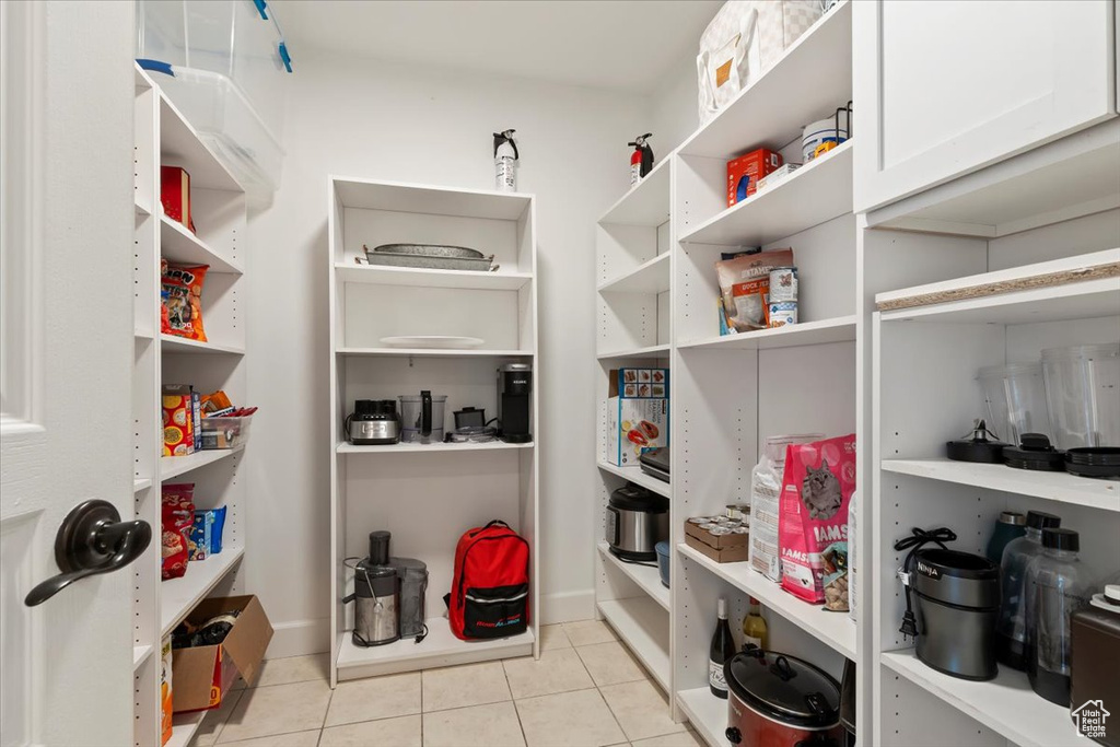 View of storage area