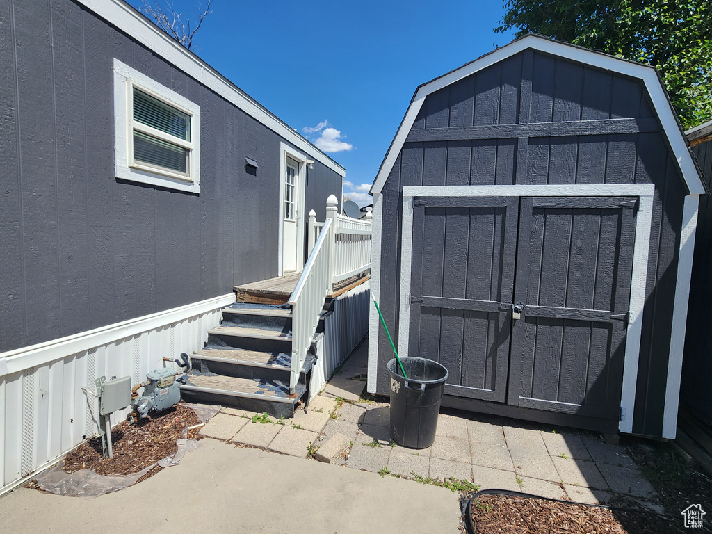 View of shed