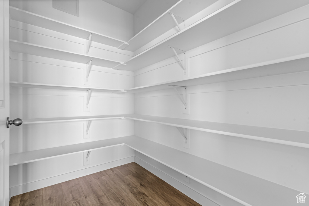 View of storage area