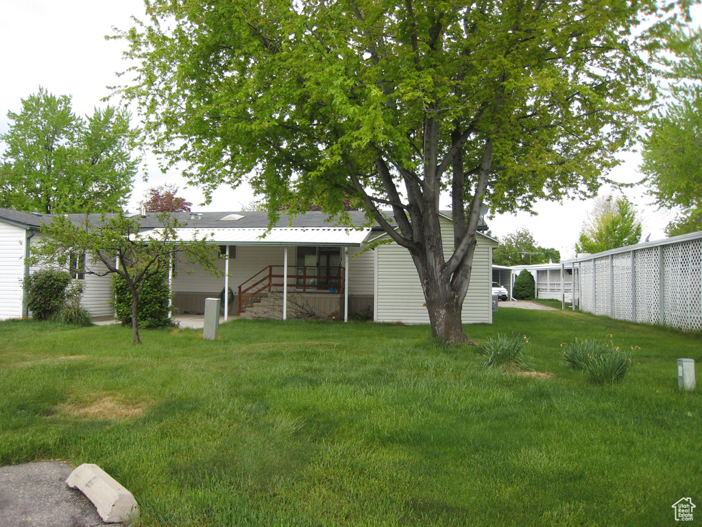View of yard