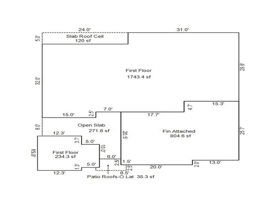 Property floor plan