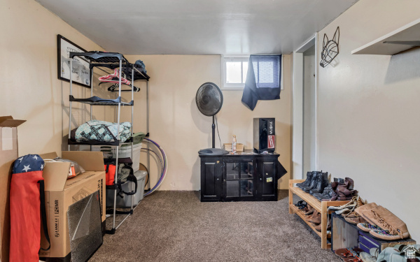 View of storage room