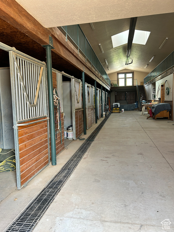 View of stable