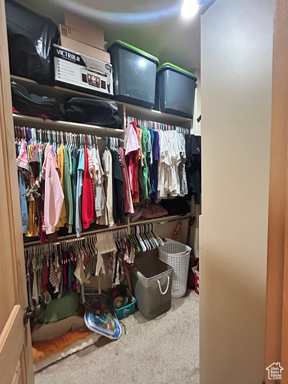View of closet