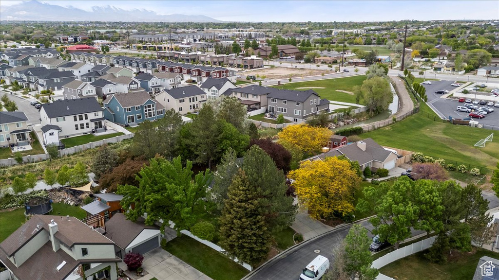 Drone / aerial view featuring a residential view
