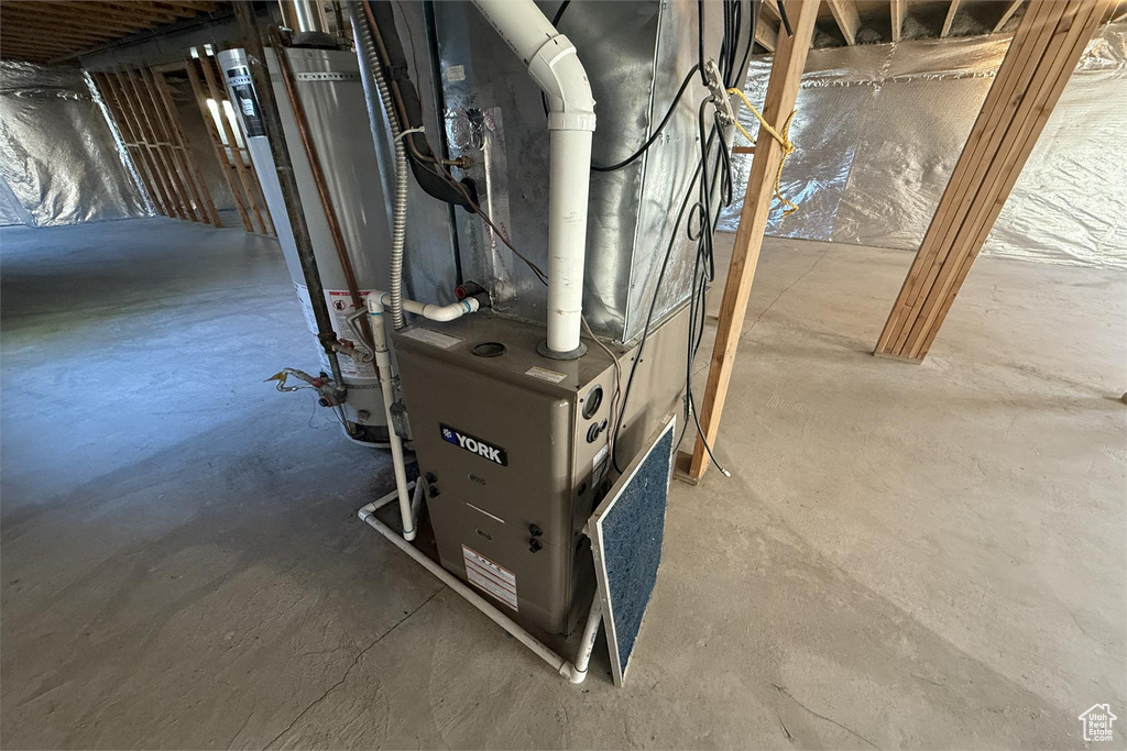 Utilities with heating unit