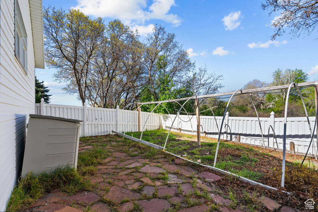 View of patio / terrace featuring a fenced backyard