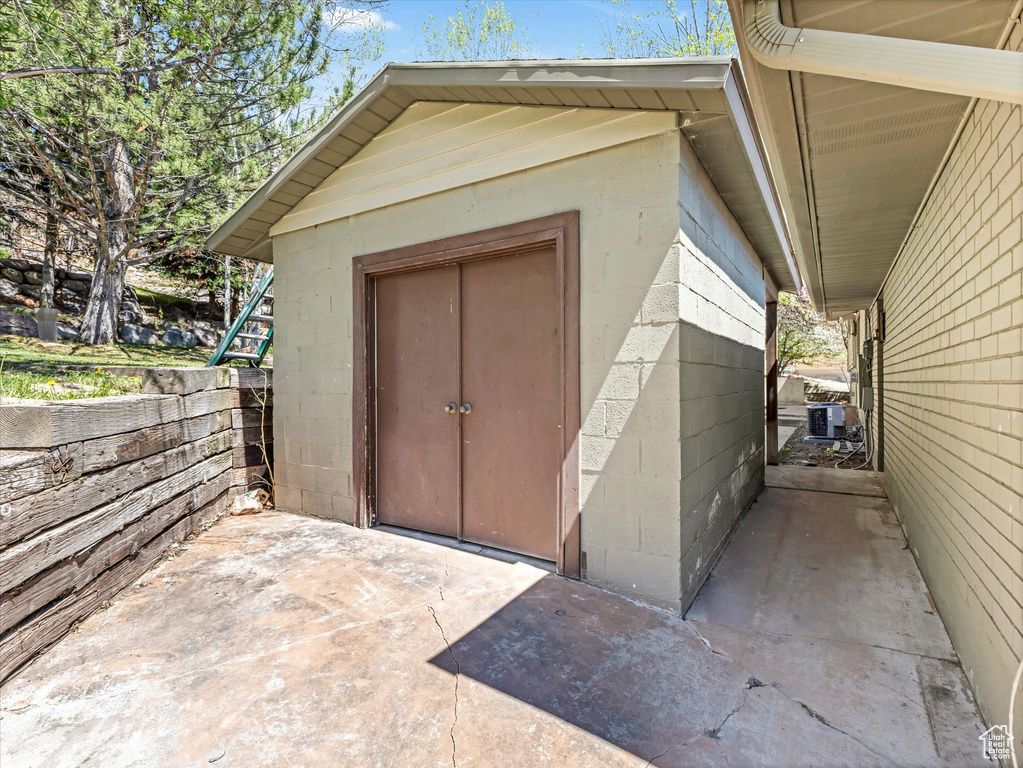 View of shed