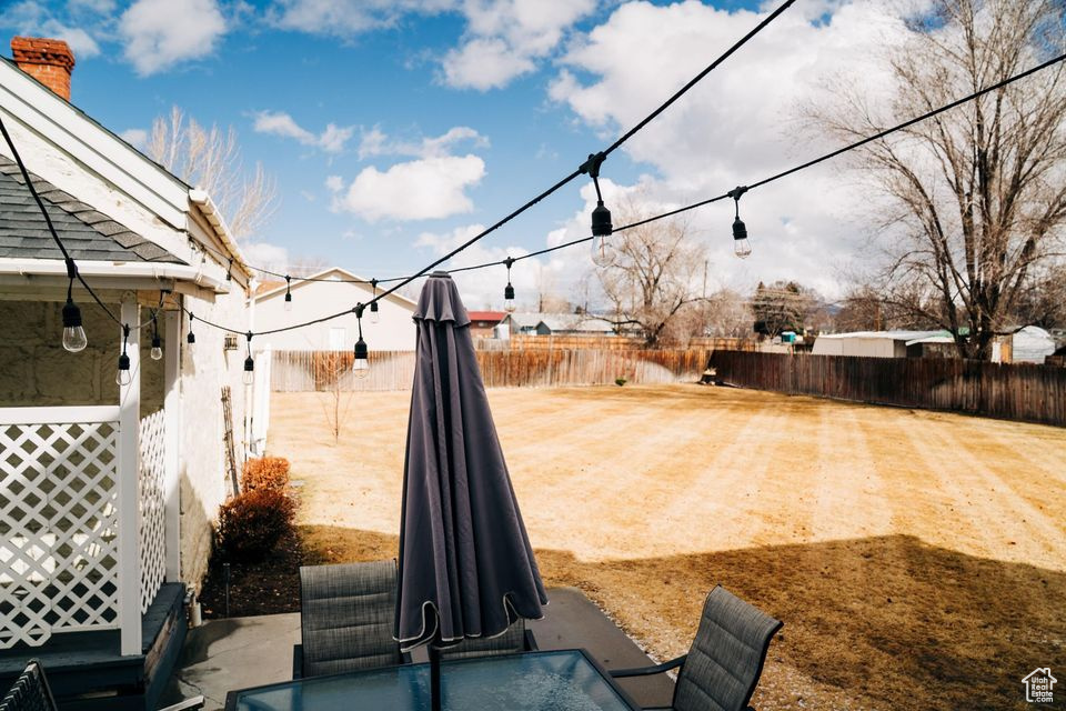 View of patio / terrace featuring a fenced backyard