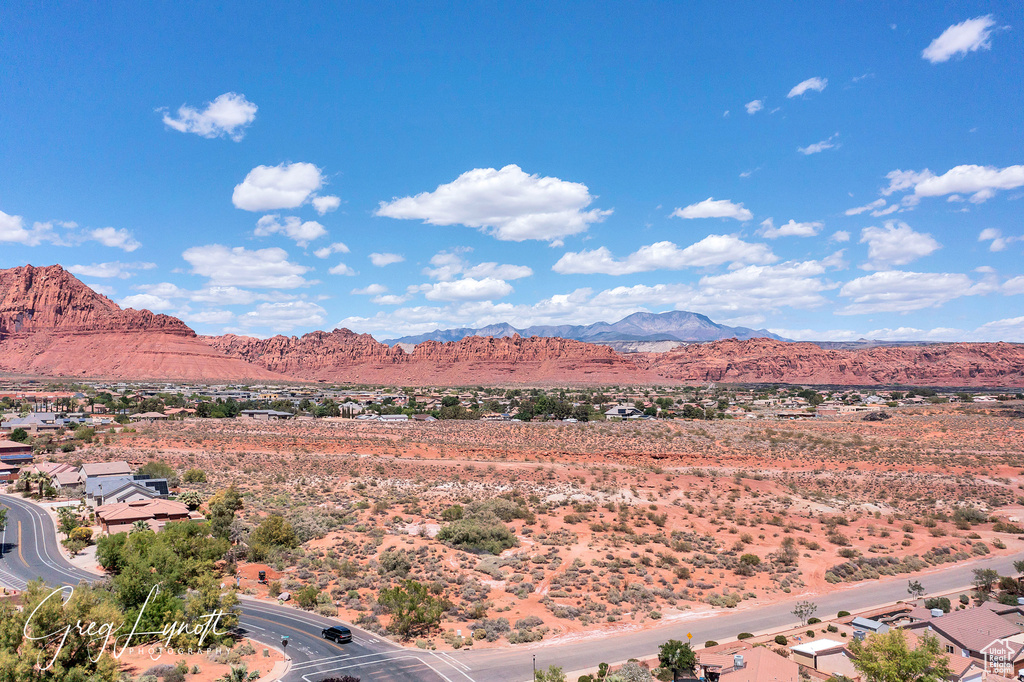 View of mountain backdrop