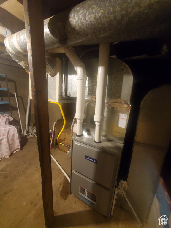 View of utility room