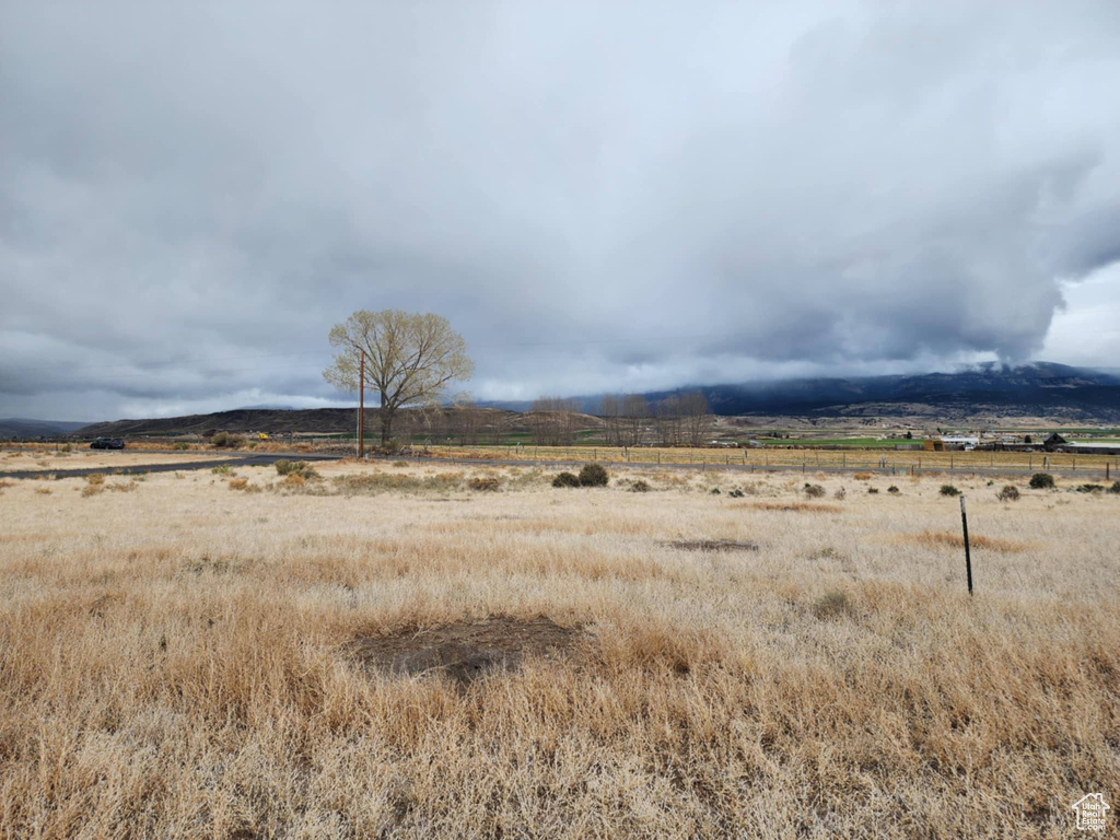 View of mountain feature featuring a rural view
