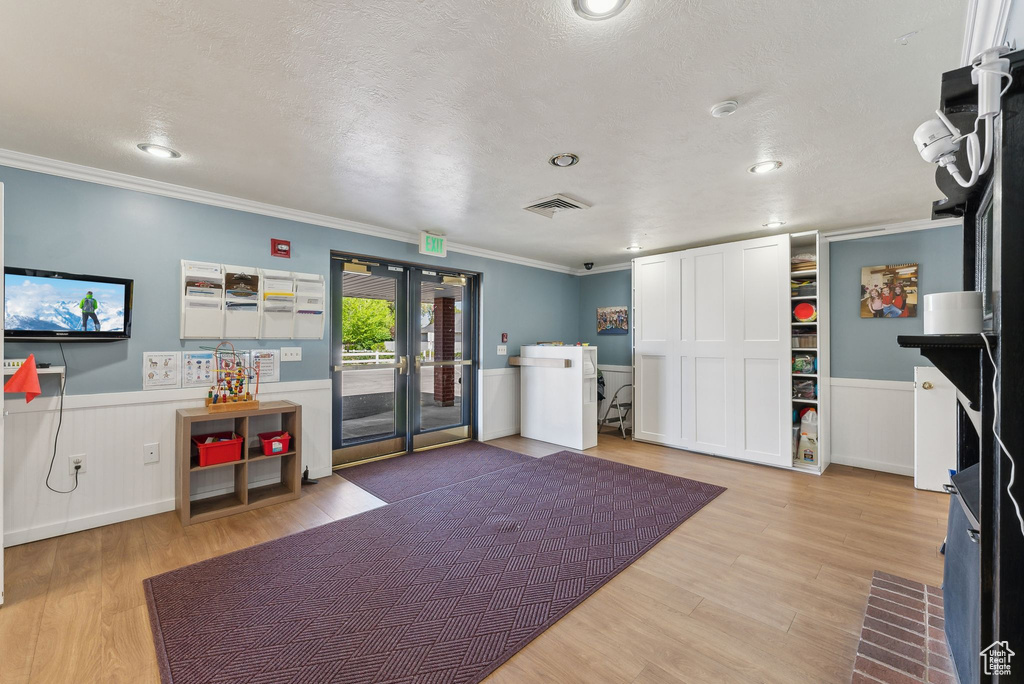Interior space with visible vents