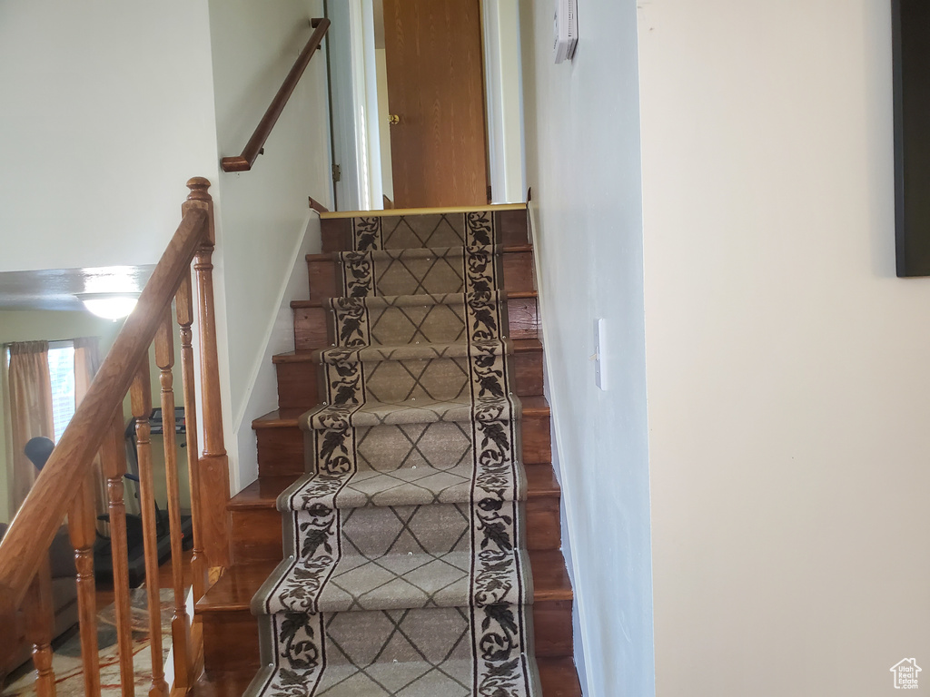 View of stairway