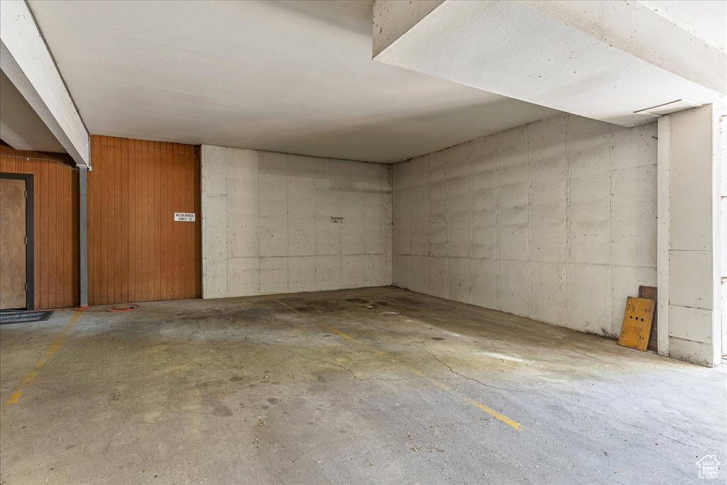 View of parking deck