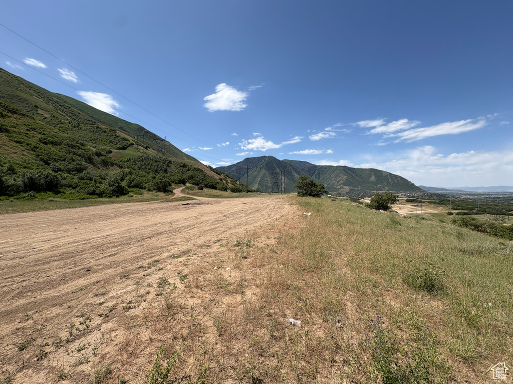 View of mountain backdrop